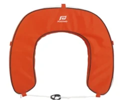 Bouée de sauvetage fer à cheval déhoussable Plastimo - Orange