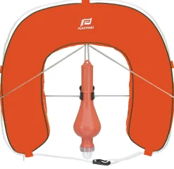 Bouée fer à cheval Plastimo avec support et feu - Orange