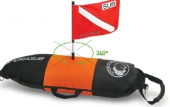 Bouée longue gonflable chasse sous marine Sporasub Blue Water