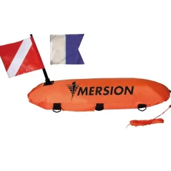 Bouée longue gonflable chasse sous marine Imersion Double Enveloppe  Torpedo
