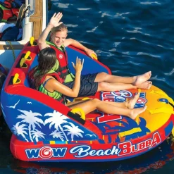 Bouée Tractée 2 personnes Wow Bubba Beach