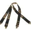 Bretelles Hart Métal clip Suspenders