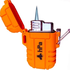 Briquet tempète HPA waterproof Orange