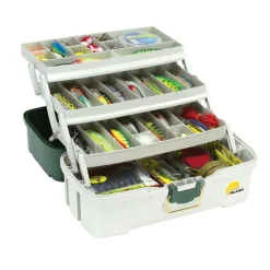 Caisse de rangement Plano Three-Tray Tackle Box Blue