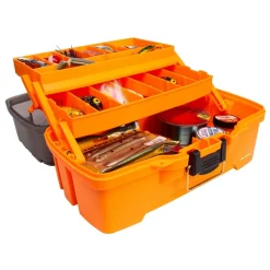 Caisse de rangement Plano Two-Tray Tackle Box Orange