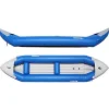 Canoe Kayak gonflable PVC 2 places Aqua Design Vista Bleu Hotdog eau vive