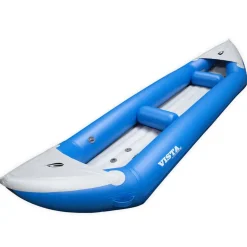 Canoe Kayak gonflable PVC 2 places Aqua Design Vista Bleu Hotdog eau vive