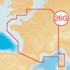 Carte France entière avec données Bathymétrique - MSD/26GS-B