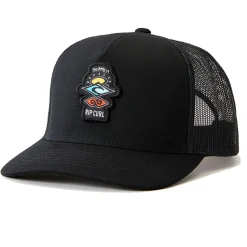 Casquette Rip Curl Icons Eco Trucker - Black/Red
