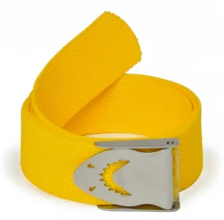Ceinture de plongée Best Divers Nylon Jaune boucle Inox Requin