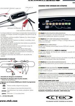 Chargeur de batterie Ctek MXS 10 12V 10A