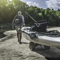 Chariot transport kayak Railblaza C-Tug R roues Sandtrakz