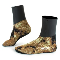 Chaussons Seac sub Seal Skin Camo Marron - 3 mm