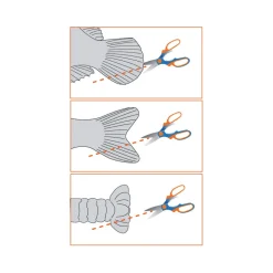 Ciseaux Flashmer Coupe Queues Ecailleur