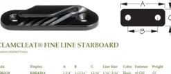Clamcleat Starboard