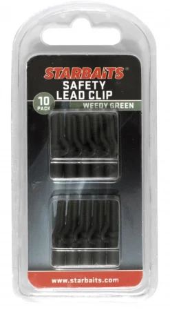 Clip plombs Starbaits Safety Lead Clip Vert