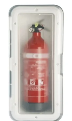 Coffre Plastimo pour extincteur 1 Kg - Blanc