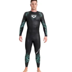 Combinaison Arena Powerskin storm coral blue - Homme