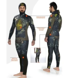 Combinaison C4 Extreme Camo - 5 mm