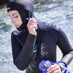 Combinaison de plongée Beuchat Alizé cagoule Femme 7 mm