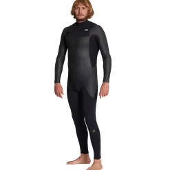 Combinaison homme Billabong Absolute GO 3/2 Front zip - Black