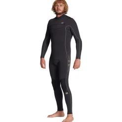 Combinaison homme Billabong Absolute 3/2 Front zip - Black Fade