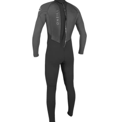 Combinaison Homme O'Neill Reactor 3/2 mm back zip - Noir/Gris