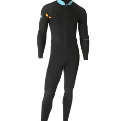 Combinaison longe cote homme Ocean step Optimizer 3/2mm Noir-Oil blue