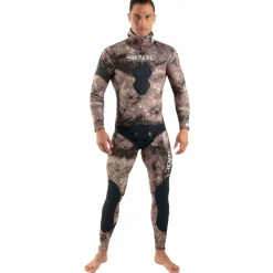 Combinaison Seac sub Homme Gannet Marron - 3 mm