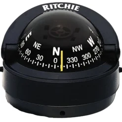 Compas de Navigation Ritchie Explorer sur fût Noir