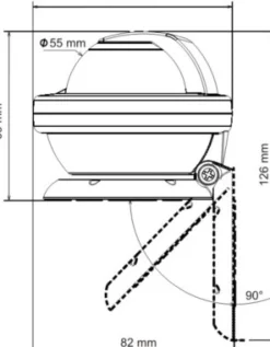 Compas Plastimo Offshore 55 kayak