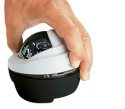 Compas Plastimo Offshore 75 - blanc mini fût avec éclairage