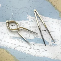 Compas Plastimo pointe sèche - lyre