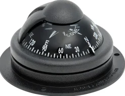 Compas Riviera Comet noir à fixer Ø 80 mm
