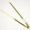 Compas Topomarine laiton droit