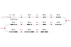 Corde apnée 2Bfree Superstatic avec Stopper