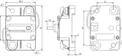 Coupe circuit Thorus étanche - 60 A