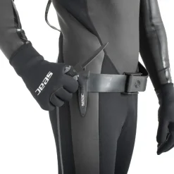 Couteau Seac sub Sharp Noir/Gris