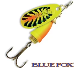 Cuiller Blue Fox Vibrax Fluorescent