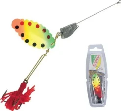 Cuiller Tournante Suissex Plombée Fun Fluo