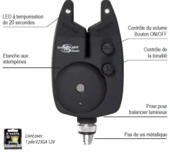 Détecteur CarpSpirit Classic Bleu