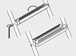Echelle Bateau crosses 90° Plastimo