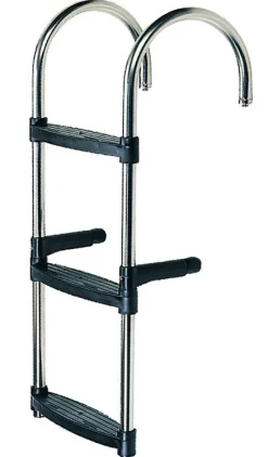 Echelle Bateau escamotable en Inox Lalizas