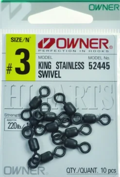 Emerillons Owner King noir mat