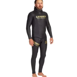 Ensemble de combinaison d'apnée Leaderfins Performance Homme 1.5mm