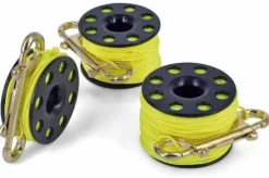 Finger Spool Best Divers Jaune Mousqueton Inox