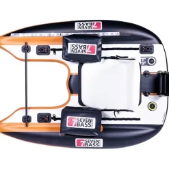 Float tube Seven Bass Flatform Orange