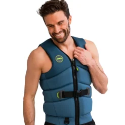 Gilet de flottaison néoprène homme Jobe Unify Steel Blue