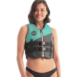 Gilet de flottaison nylon femme Jobe Sarcelle