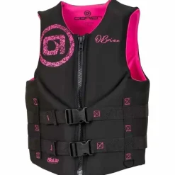 Gilet de flottaison Obrien Neo traditional Femme Rose et noir